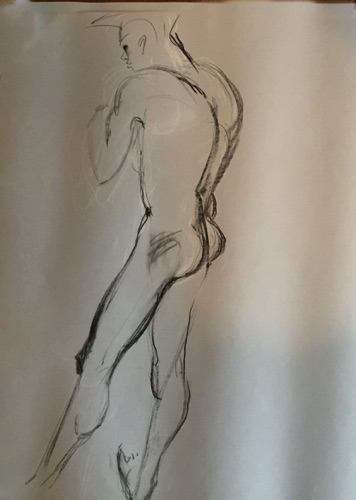 Nude - no 2 - Framed, pewter frame
Life drawing in Caran D'Ache oil pencils
(Ref 4) Nude - no 2 - Framed, pewter frame
Life drawing in Caran D'Ache oil pencils
(Ref 4)